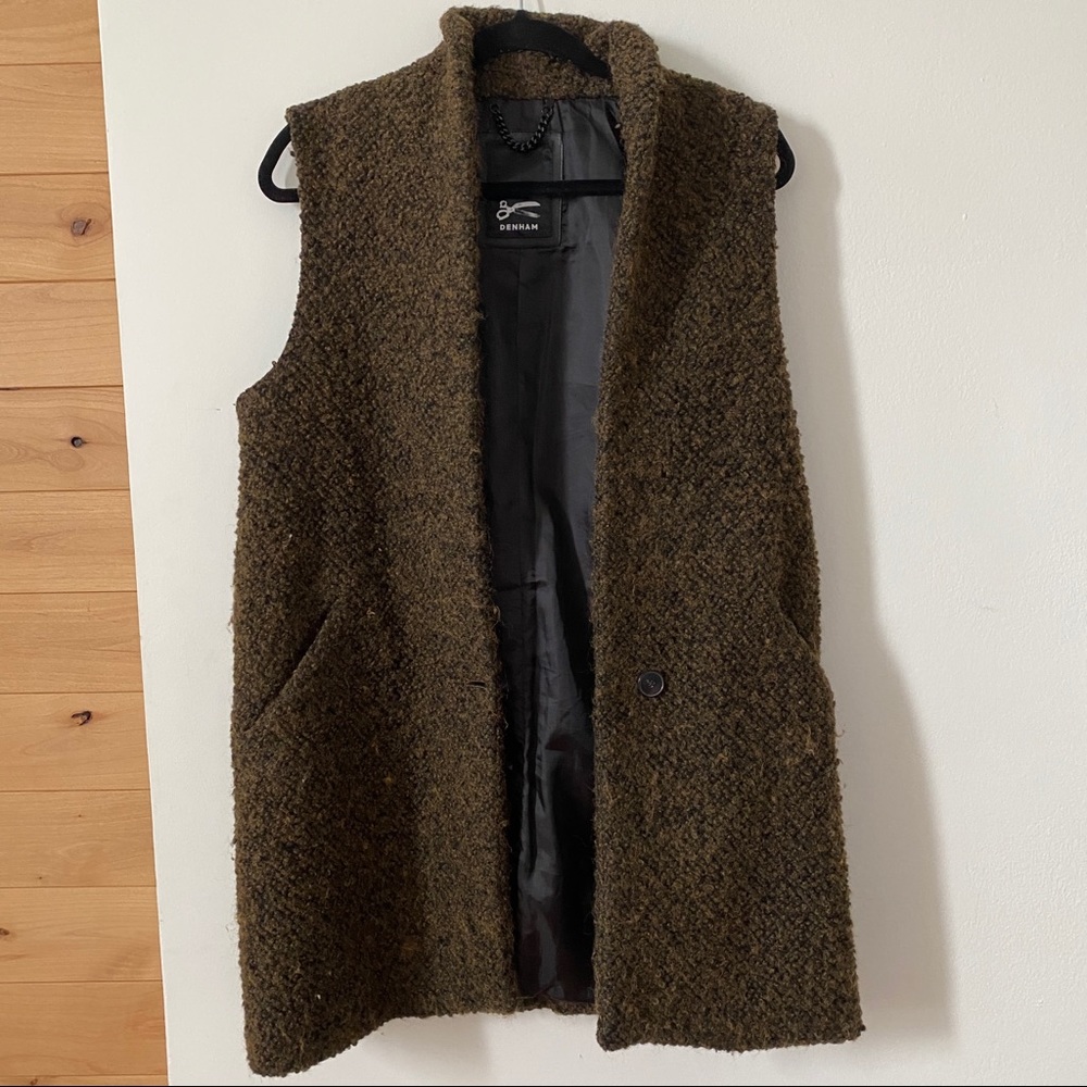 Denham Vest NEVER WORN!